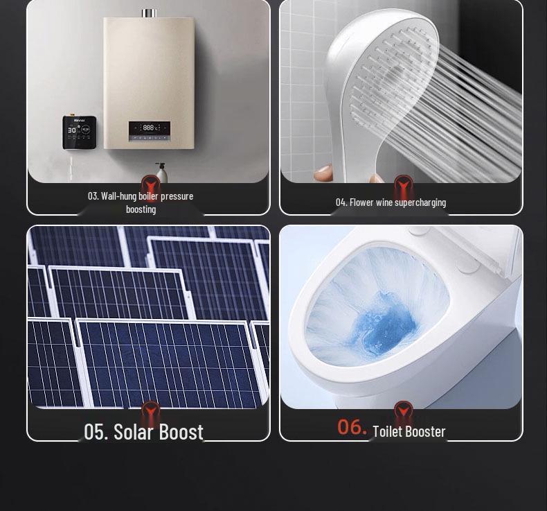 Silent Automatic Booster Pump for Small Household Solar Water Heaters