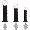 Liquid Silicone Super Large Black Mushroom Head Super Long Thick Imitation Real and Fake Large Penis Anal Plug Toy Fake Vagina Anus Chrysanthemum