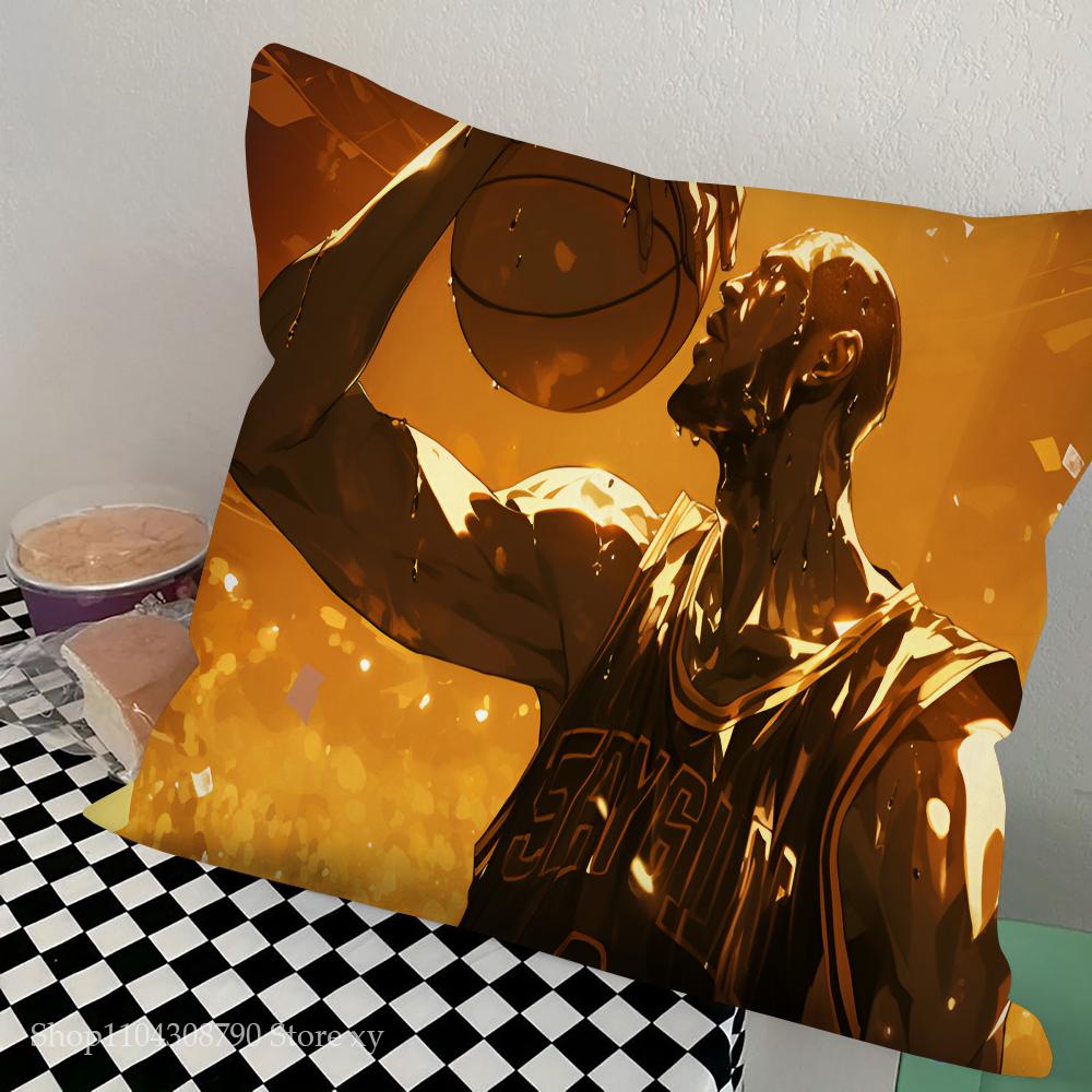 1pc Basketball Star Pillow Bedroom Sofa Leisure Comfort Cushion Car Living Room Home Decoration