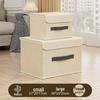 Dustproof Foldable Storage Box for Clothes, Toys, and Underwear - Large Bin for Bedroom Organization