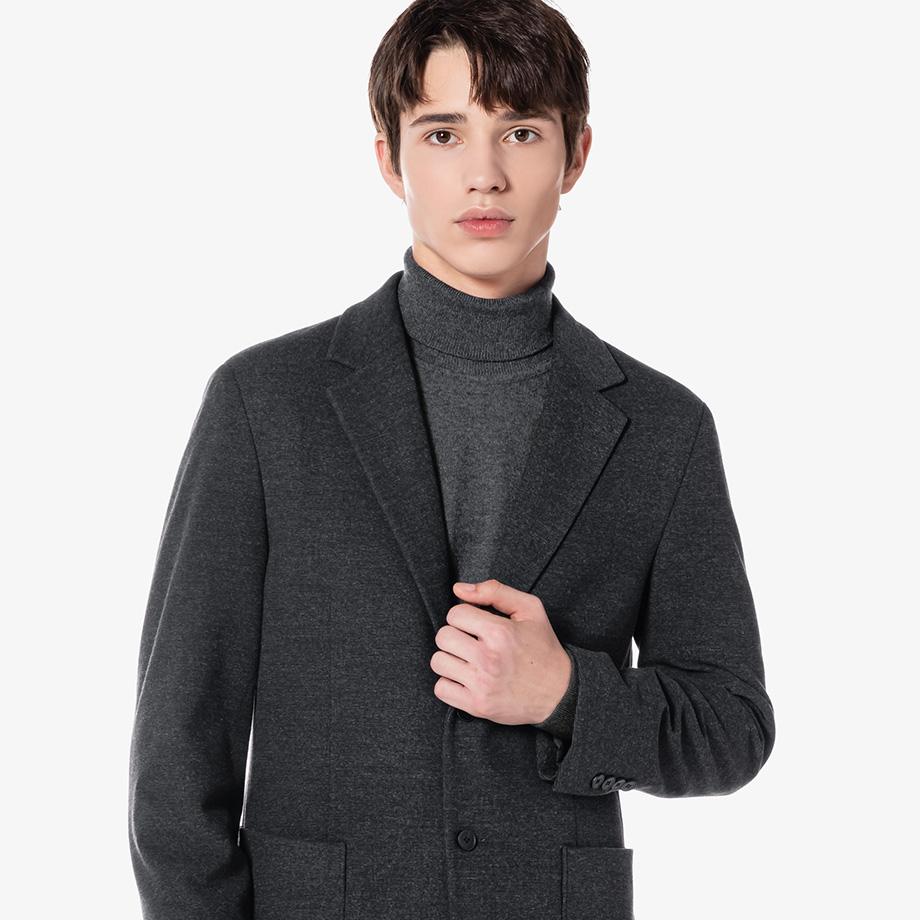 Lacoste Men's Wool Jersey Jacket VH402E-54N050