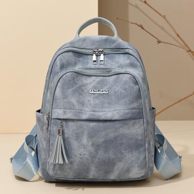 Rucksack für Damen mit Quasten, große Kapazität