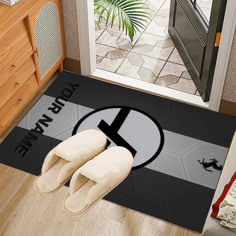 Custom Name Ha-as F1 Team Rug Office Rug, Indoor Rug, Chair Rug, Living Rooms, Doormat Game Rug Home Decor Birthday Christmas Gifts