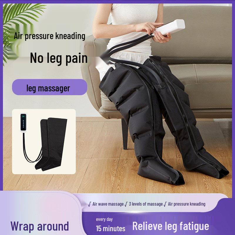 Air Wave Foot & Leg Massager with Kneading and Timer