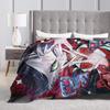 Vincent Hazbins Hotels Anime Blankets Fleece Spring Autumn  Breathable Warm Throw Blanket for Sofa Bedroom Bedspread