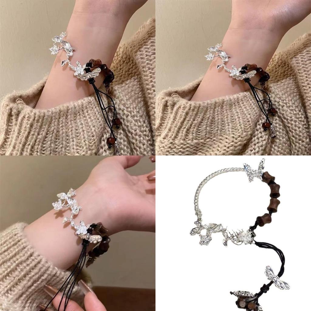 Contemporary Geometric Design Butterfly Bracelet Ideal For Travel Souvenirs Women