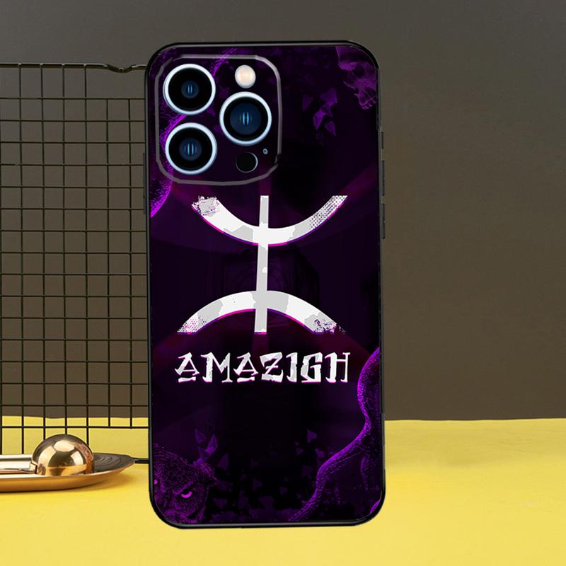 Amazigh Berber Flag Funda For iPhone 12 13 Mini 11 14 16 15 Pro Max XS X XR 7 8 14 16 15 Plus Phone Case