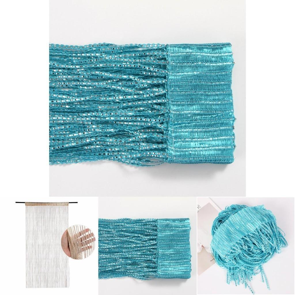 Luxurious Tassel Hanging Curtain For Door And Window With Elegant String Design