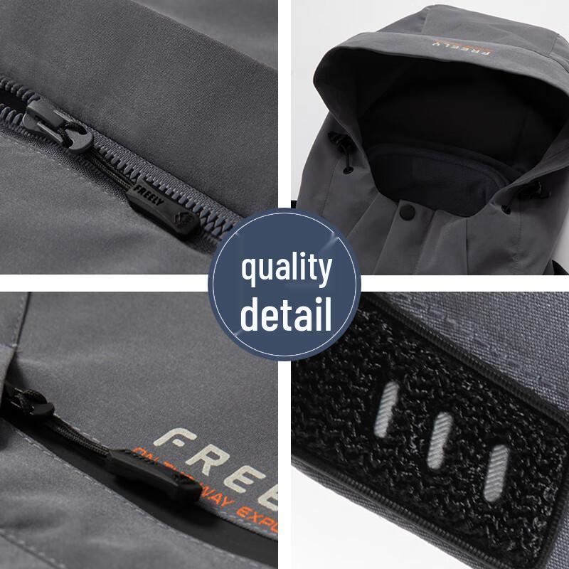 EASTERN CAMEL Unisex 3-in-1 Wasserabweisende Outdoor-Jacke