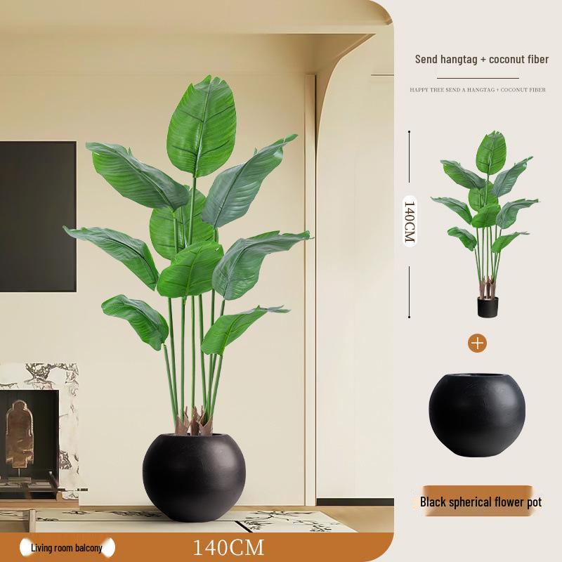 Árbol Artificial Ave del Paraíso - Planta de Suelo Grande para Interiores para Decoración de Sala de Estar