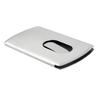Generic Stainless Steel Business Case 2-piece Set Silver 10.36.0cm Slide-out Design Easy Card Access Suitable Slim Holder Cards ID Storage.
