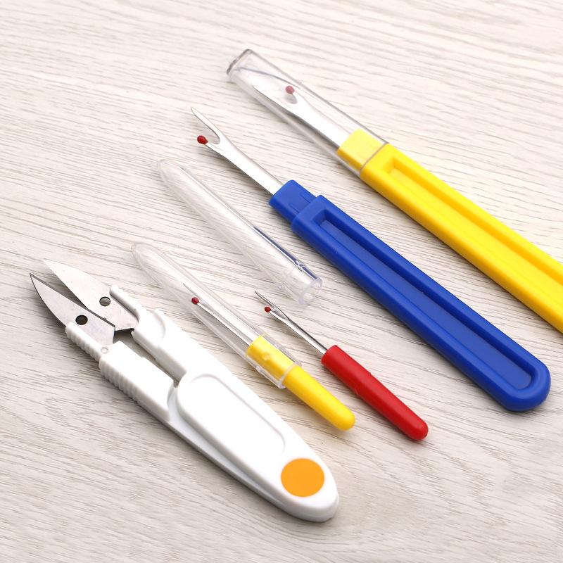 Clothing Cross Stitch Thread Remover, Thread Remover For Thread Remover Head, Four-Piece Thread Picker For Manual Label Remover Fork