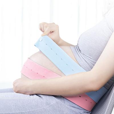 1 Pair Fetal Monitoring Belt with Button Hole Fetal Heart Monitor Bandage Widened Elastic Hospital Pregnant Women Fetal Monitor Band Strap