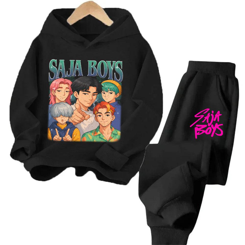 Mädchen Hoodies Hosen 2-teilige Sets Kinder Sweatshirt Set