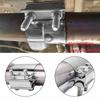 40/45/50/55/57/60/63mm Pipe Connection Hoop Stainless Steel Exhaust Clamp  Car Exhaust System