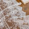 Vintage French Lace Table Runner - Elegant Retro Dining & Sideboard Mat