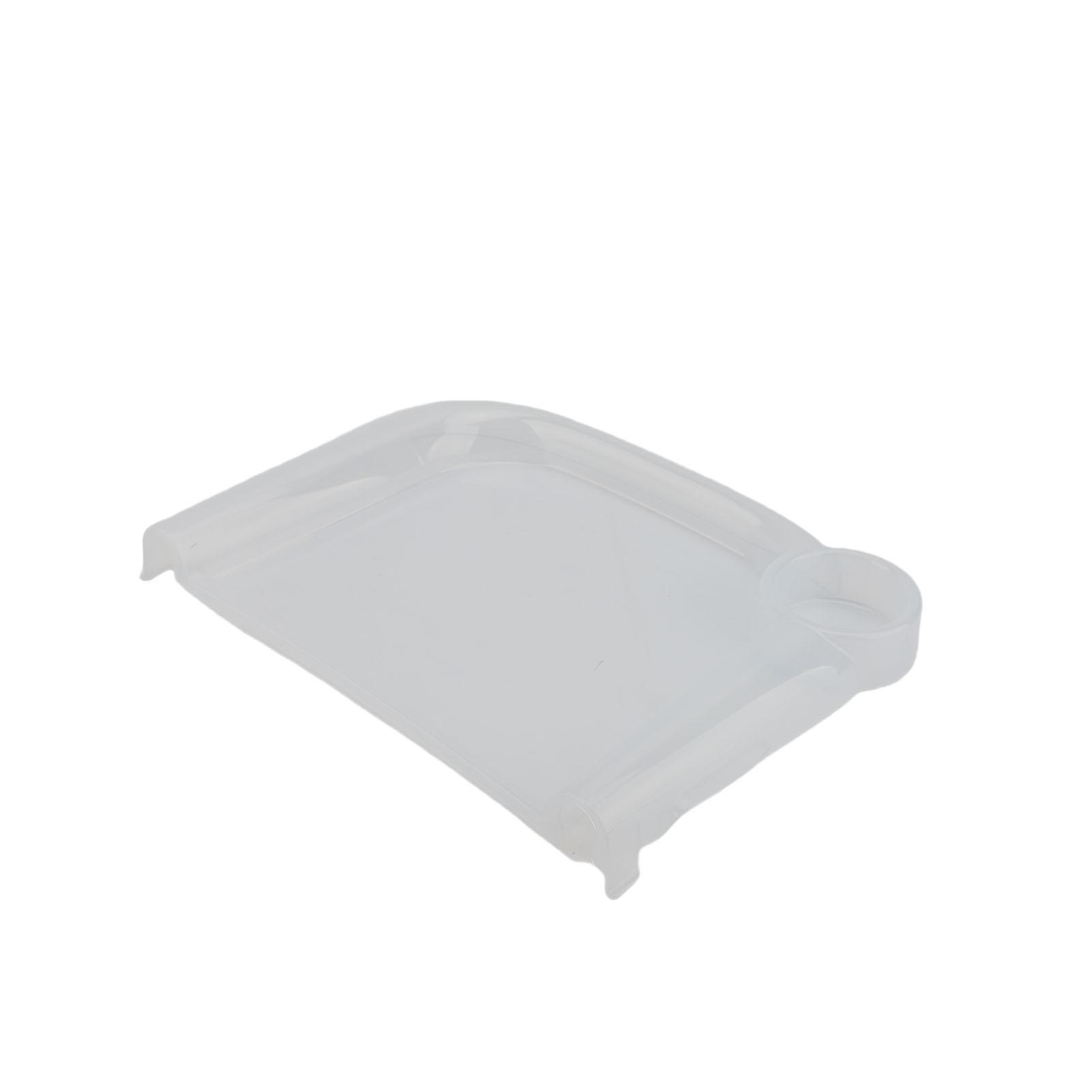 Поднос для кормления малыша, подходит для стульчика для кормления Fast Table Chair, пищевой ПП, многоразовый, портативный, съемный, поднос для кормления малыша для дома white