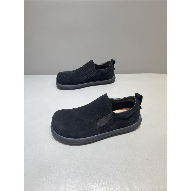 Martin boots low-top big head shoes spring new British style beanie shoes 11