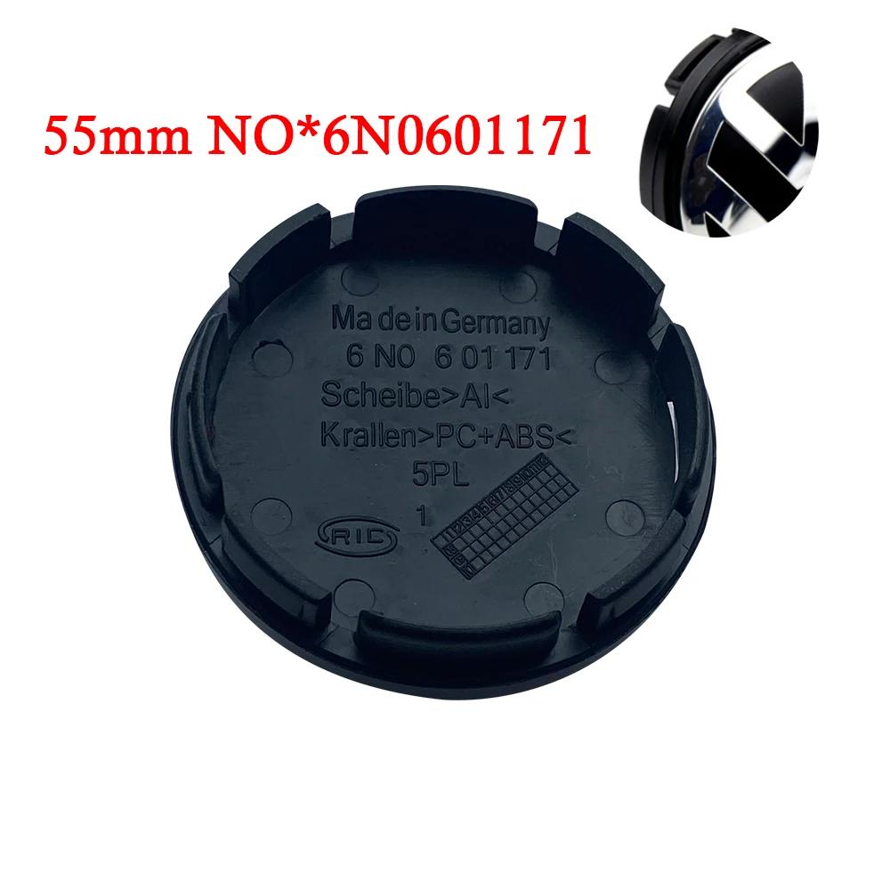 Pour VW Volkswagen Jetta MK5 Golf 4 Pièces 55mm 56mm 65mm 70mm Cache-moyeu de Roue de Voiture pour VW Volkswagen Jetta MK5 Golf Pa