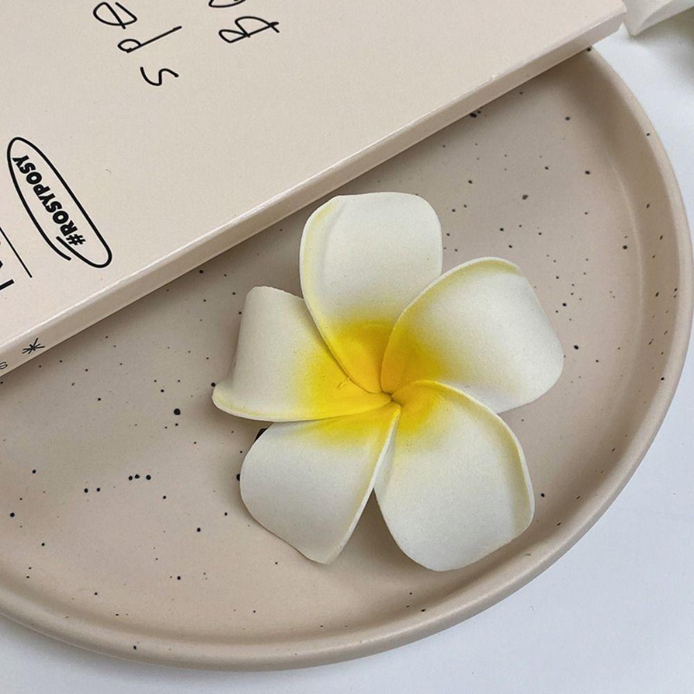 Korean Style Simulation Flower Hair Clip Bohemian Style Beach Hair Clip Cute Flower Hairpin  Summer