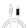 Kabel Przewód USB-C - iPhone Lightning 30W 1.2m - Biały