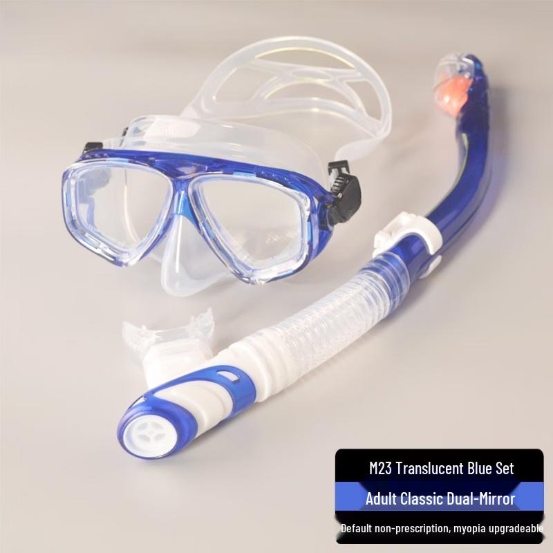Jundingying M23 Full Dry Diving Mask & Snorkel Set