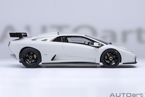 AUTOart 1/18 Scale Lamborghini Diablo GTR (White) Finished Product 79136