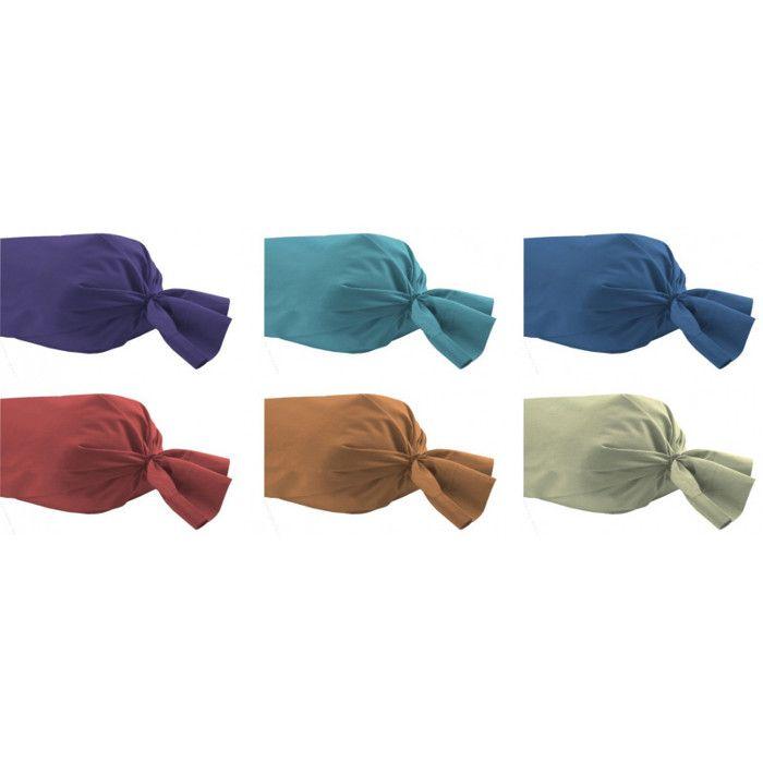 Taie de traversin Prune 45 x 185 cm / 100% Coton / 57 fils/cm²