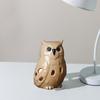 Cute Incense Burner Ceramic Essential Oil Furnace Micro Landscape Owl Statue  Party