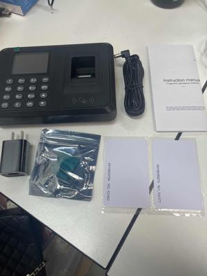 Biometric Time Clock Attendance Machine for Employees Access Control Machine Support 1000pcs
