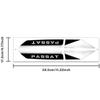 For VW Rline GOLF Passat MK7 MK6 Tiguan Polo CC Jetta Bora GTD GTI 2pcs 3D ABS Car Fender Side Wing Emblem Sticker Center Cover zd4