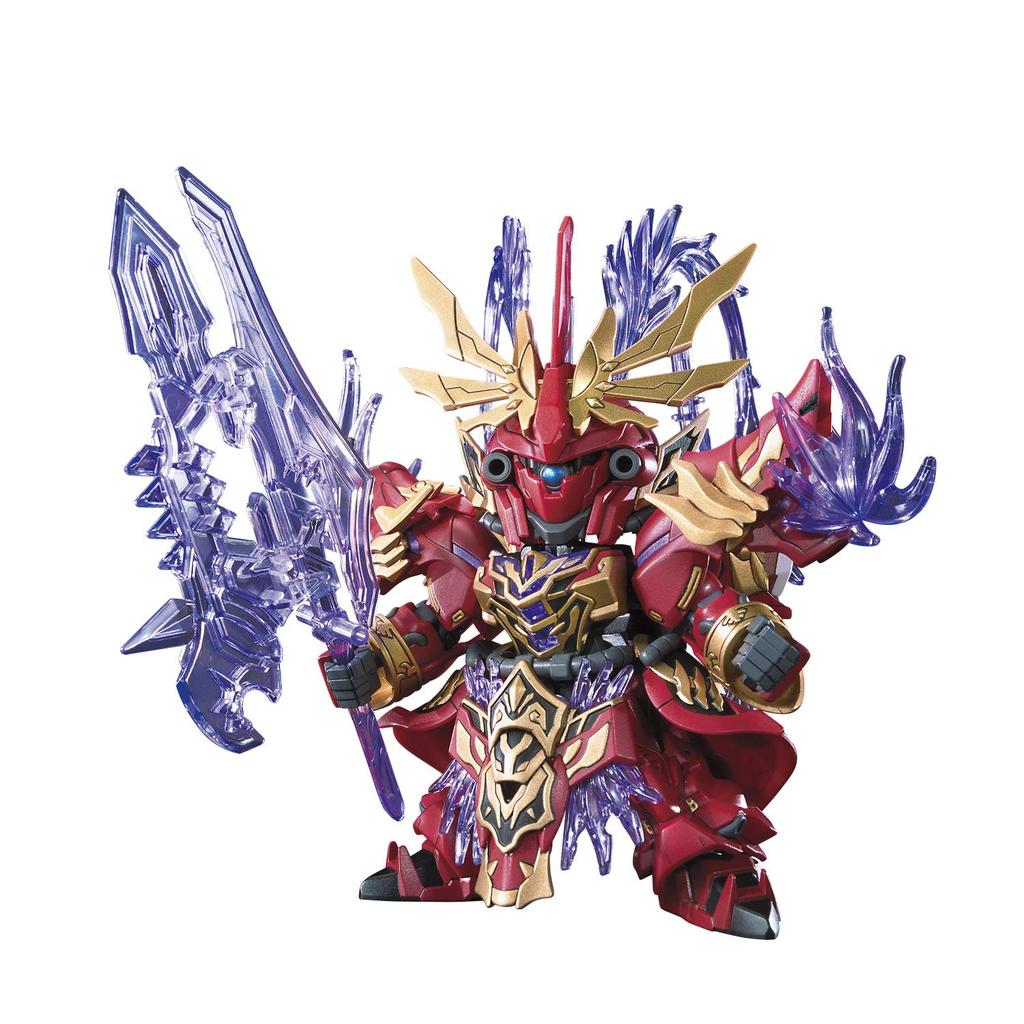 BANDAI SPIRITS SD Gundam Sangoku Soketsuden Lu Bu Sinanju Sekihaba Plastic Model Kit BAS5057610 & Pre-Colored