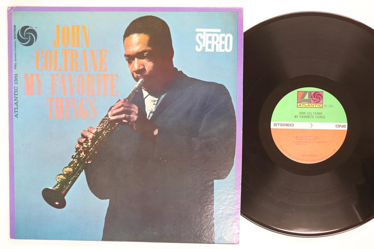 LP Record JOHN COLTRANE  My Favorite Things SD1361 ATLANTIC 1973 US Jazz Used