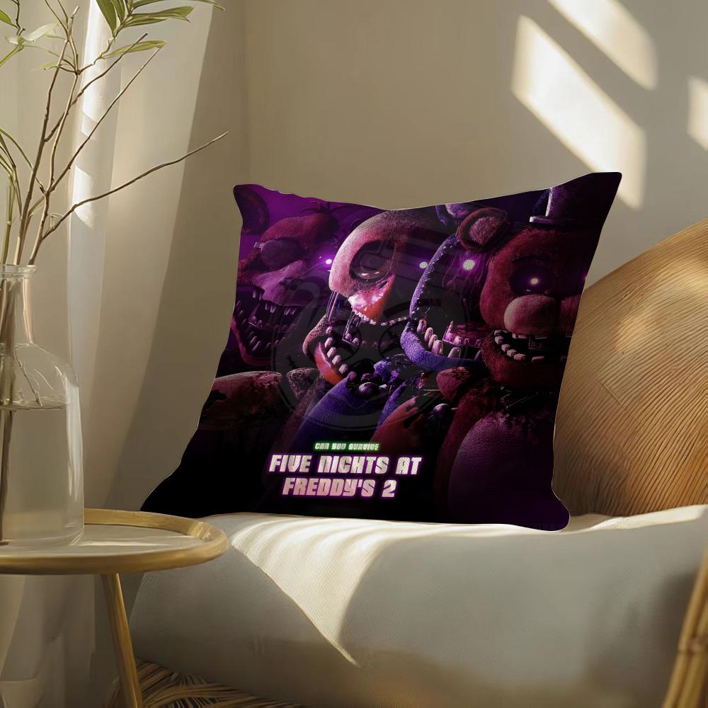 Moviefiven-Nightsatf-Freddys2 Pillow Case Pillowcase, Double-Sided Printed, Sofa Cushion, Bedroom Headboard
