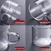 ZISIZ Transparent Glass Teacup
