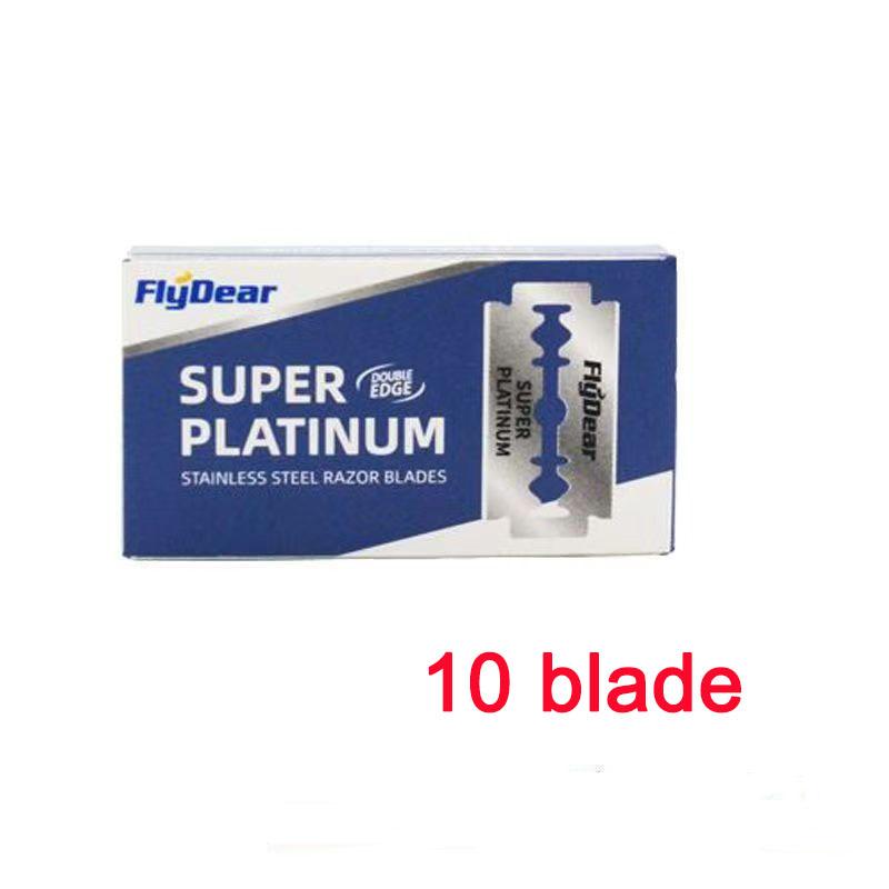 Rasoir de Sûreté Réglable Classique Rasoir pour Homme Professionnel Rasoir de Barbier Double Lame Acier Inoxydable Lames de Rasage pour Homme Rasage