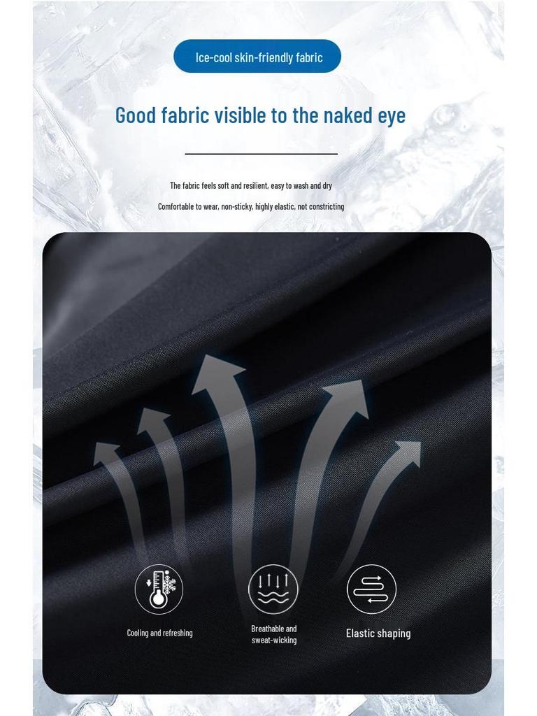 Ice Silk Breathable Wide-Leg Sunscreen Pants