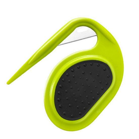 Pet Grooming Detangling Comb for Dogs & Cats PP Bag Packaging зелёный