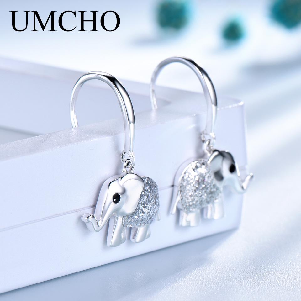 Srebrne Kolczyki Słonie Cyrkonie Japonia i Korea Południowa Słodki Styl Kolczyki z Czystego Srebra Kolczyki Damskie Super Błyszczące Kolczyki Cyrkonowe