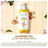 Biotique Almond Oil Body Wash 300ml, Ultra Rich Gel for Dark Spot Removal & Even Skin Tone, All Skin Types