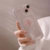 3D Pink Bow IPhone 16 Pro Max Case, Apple 14 Plus Transparent 15 Pro Fairy 17 Case