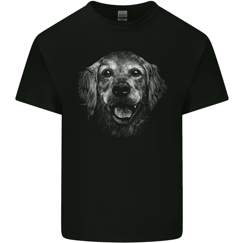 A Golden Retriever Face Kids T-shirt Childrens XXXXL