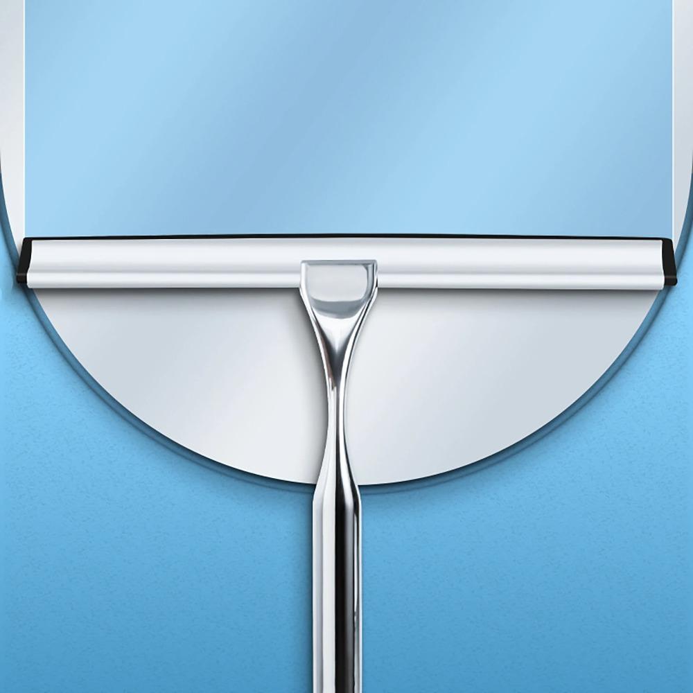 Hanging Window Glass Cleaner Non-slip Handle Shower Squeegee Windshield Scraper Glass Door
