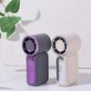 LED Display Mini Portable Fan Air Turbo Tech Pocket Fan Cooling USB Rechargeable Fan Outdoor