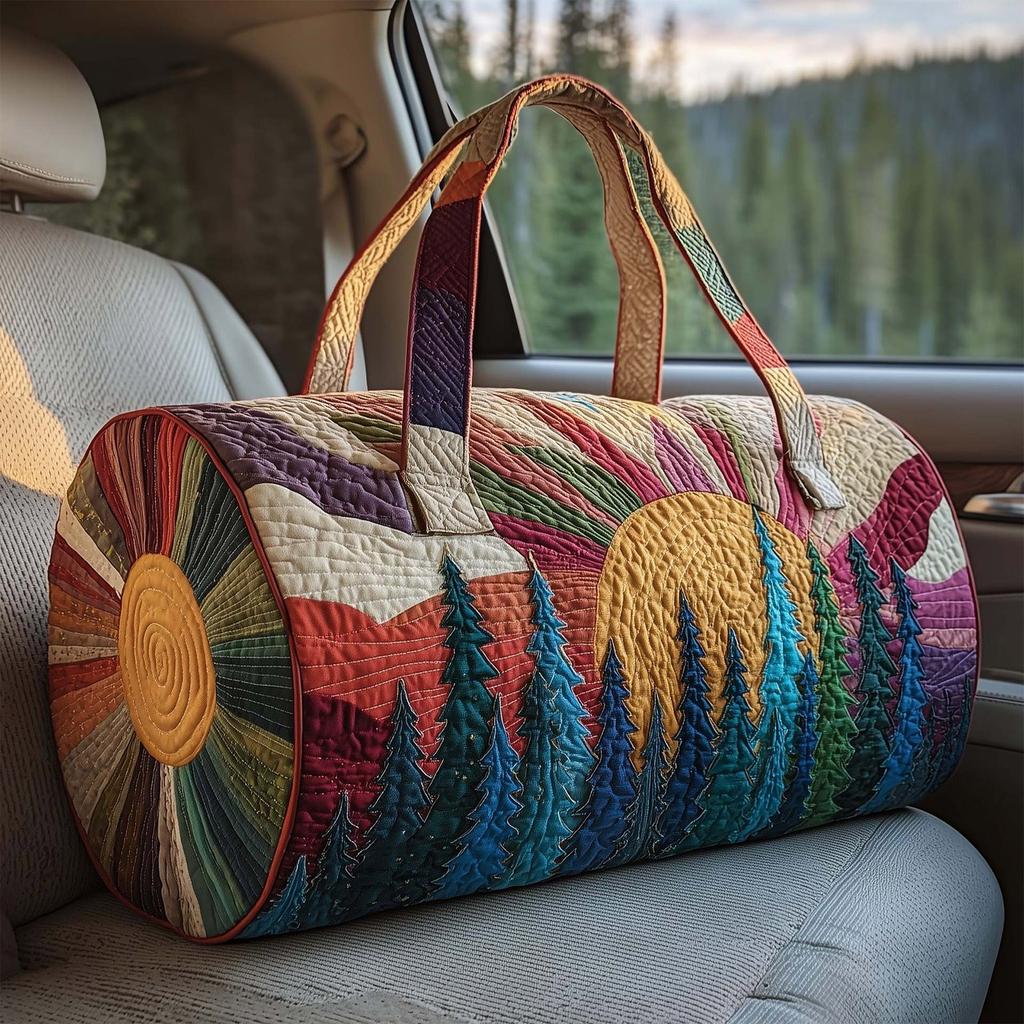 3D Chicken Series Quilted Pleated Cotton Travel Bag Fashion Printed Ladies Yoga Bag Handbag