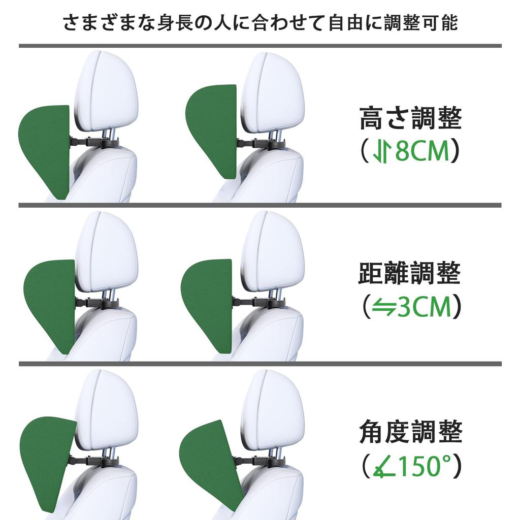 AUEOTUAR Neck Pillow for Memory Foam Neck Cushion Easy To Ergonomically Designed To Distribute Pressure On the Cervical Spine Patent Cars, Headrest,