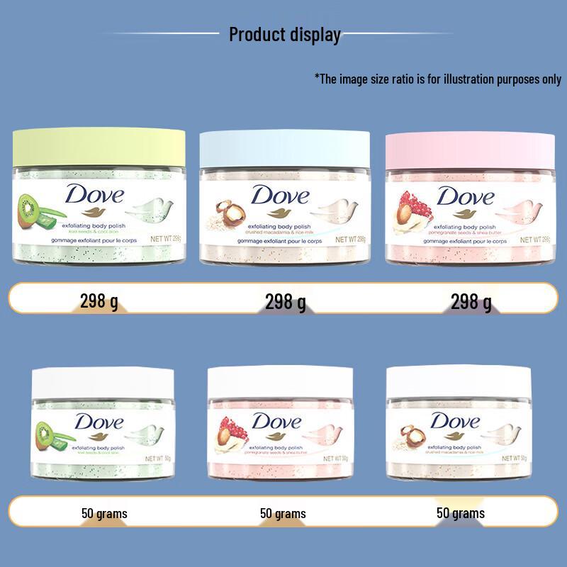 Dove Moisturizing Body Scrub