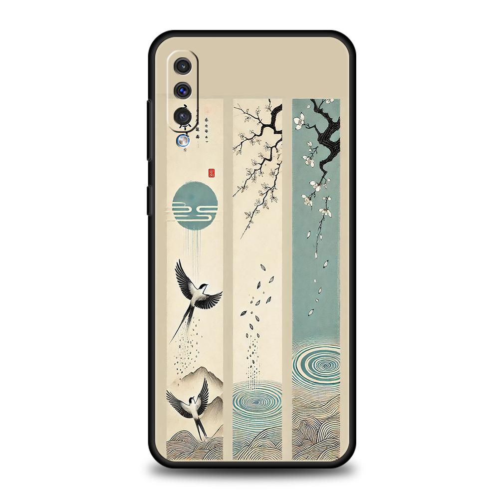 Кейс-визитница Tokyo Osaka Kanagawa для Samsung A56 A36 A26 A24 A16 A14 A12 A32 A50 A70 A22 A40 A34 A54 A42 A52 A04s A06 5G Чехол Samsung A56 5G
