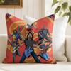 FFoo FFighters Band Cushion Cover Eco Linen Pillow Case DoubleSided Print Breathable Durable Zipper Home Decor Gift