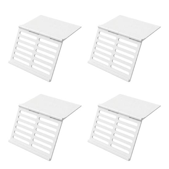 1/4Pcs Mahjong Card Holder for Table, Under-Mat Slide-in Mahjong Card Stand, Foldable Angled Viewing Display Rack, 3D Printed Table Accessory